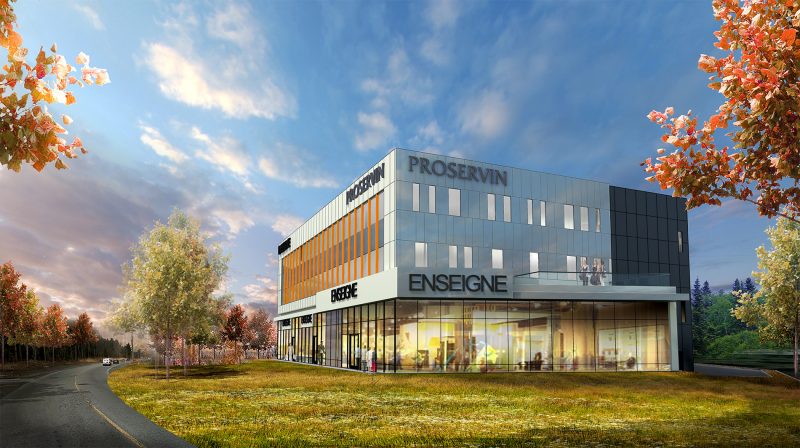 Complexe Synerca Blainville - Perspective