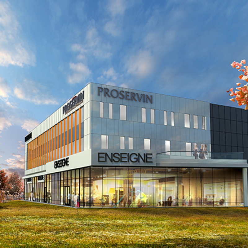 Complexe Synerca Blainville - Perspective