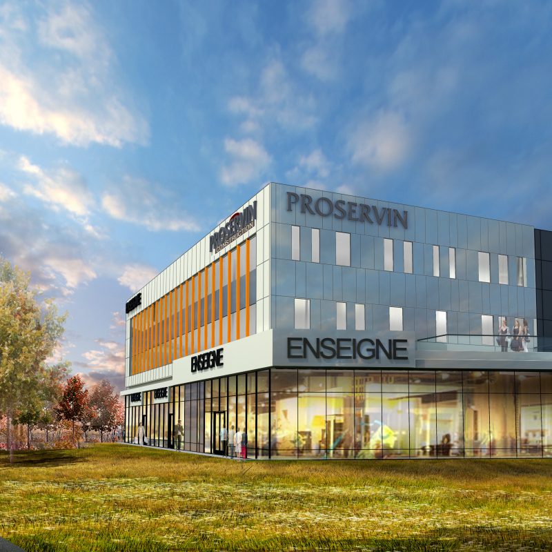 Complexe Synerca Blainville - Perspective