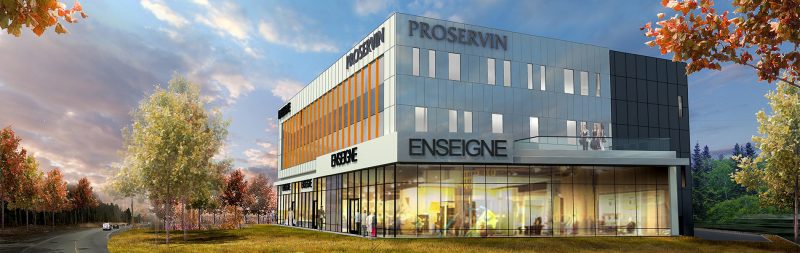 Complexe Synerca - Blainville - Perspective